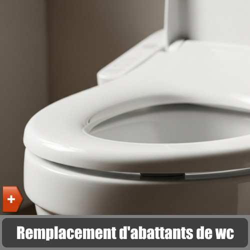 Remplacement de l'abattant wc - je bricole je jardine