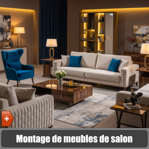 Montage de meubles de salon. Montage de cuisine et chambres - je bricole je jardine