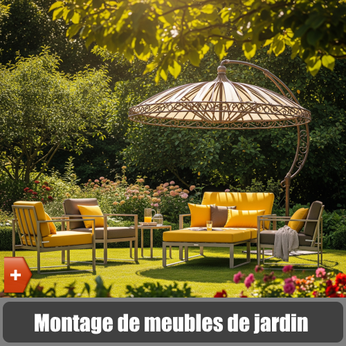 Montage de meubles de jardin - je bricole je jardine