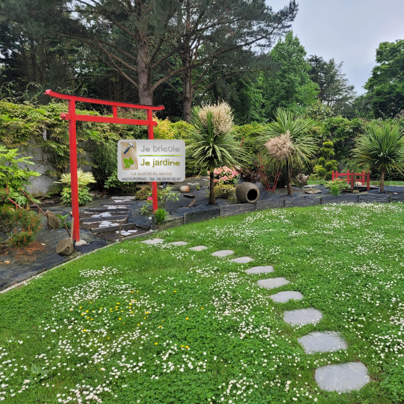 Jardinier à Pornic